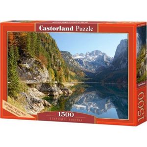 Castorland puzzel 1500 Gosausee, Austria CASTOR