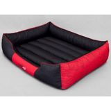 Hobbydog bed Prestige - rood w pioruny XL