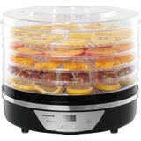 Klausberg VOEDSEL- - PADDENSTOELEN- EN FRUITDROGER 350W KLAUSBERG KB-7568 - Dehydrator - Zwart