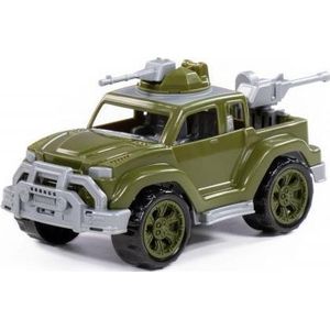Polesie Polesie 83616 Truck Pick-up Army Legionist-mini met 2 machine guns in grid