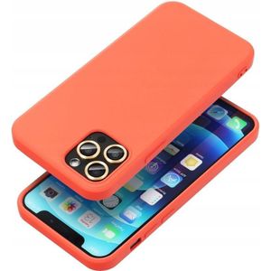 tas SILICONE voor SAMSUNG S25 Edge brzoskwiniowy