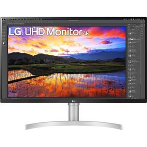 LG 32UN650P-W computer monitor 80 cm (31.5 inch) 3840 x 2160 Pixels 4K Ultra HD LED Zilver