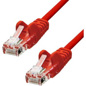 ProXtend V-5UTP-0025R netwerkkabel Rood 0,25 m Cat5e U/UTP (UTP)