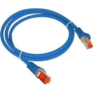 Alantec Patch-cord S/FTP cat.6A LSOH 0.5m blauw