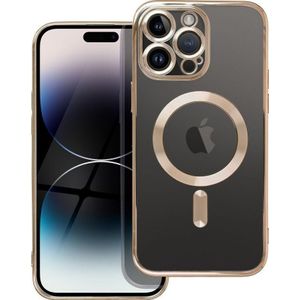 tas ELECTRO MAG COVER kompatybilny met MagSafe voor IPHONE 14 Plus goud