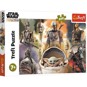 Trefl - Puzzles -  inch200 inch - Ready to fight / Lucasfilm Star Wars The Mandalorian