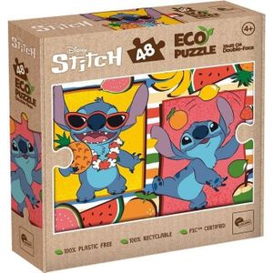Lisciani puzzel EKO DWUSTRONNE STITCH 48 stukjes
