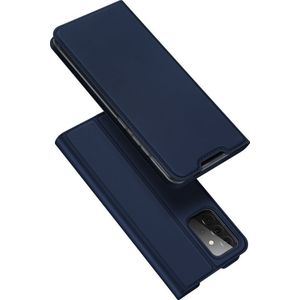 Dux Ducis Skin Pro holster etui hoes met klapką Samsung Galaxy A72 5G / A72 4G blauw