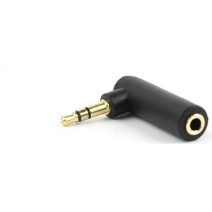 Gembird Haakse 3,5 mm audio connector, 90 graden