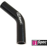 D1Spec_D Kolanko 45st D1Spec zwart 18mm XL