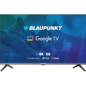 Blaupunkt TV 32 inch 32FBG5000S Full HD LED, GoogleTV, Dolby digitaal, WiFi 2,4-5GHz, BT, zwart