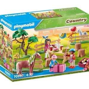 PLAYMOBIL Country - Kinderverjaardagsfeestje op de ponyboerd