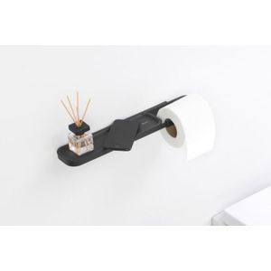 Brabantia MindSet WC Rolhouder - met Plankje - Hangend - Mineral Infinite Grey