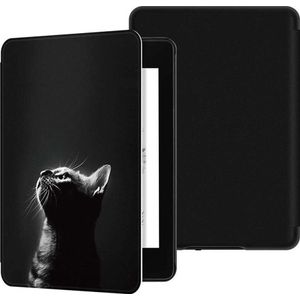 Tech-Protect Cover Graphic Kindle Paperwhite 1/2/3 Moon Cat