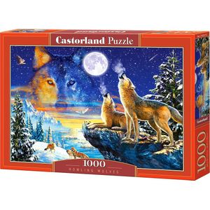 Howling Wolves (1000 stukjes) - Castorland Puzzel