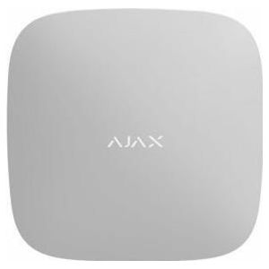 Ajax Centrala Hub 2 Plus 2xSIM, 4G/3G/2G Ethernet, Wi-Fi, wit