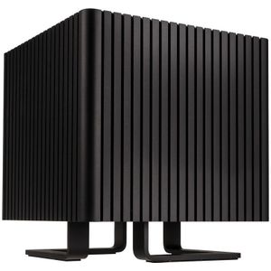 Streacom DB4 Fanless Cube-behuizing - zwart