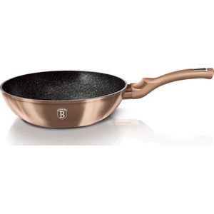 Berlinger Haus Pan WOK 30 cm BH/6171 metaal Line Rose Gold collectie