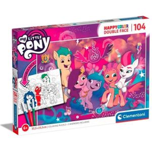 Clementoni puzzel 104 stukjes My Little Pony