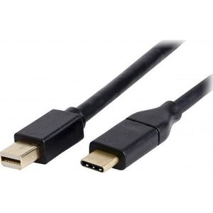 LMP USB cable USB-C - mini DisplayPort 1.8 m zwart (-USBC-M-DPC-B)