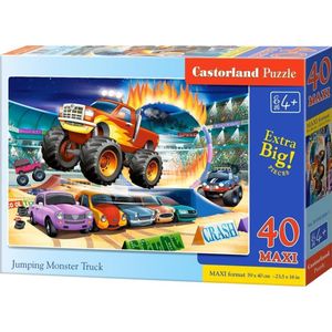 Castorland puzzel 40 maxi - Jumping Monster Truck CASTOR