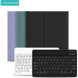 USAMS Etui Winro met klawiaturą iPad 9.7 inch paars etui-wit toetsenbord/paars cover-wit keyboard IPO97YRXX03 (US-BH642)