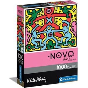 Puzzel Keith Haring 1000 Stukjes (Clementoni Novo Art Series)