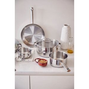BEKA Cicla 4 Delige Cookware Set Zilver