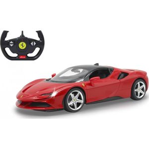 Jamara RC auto Ferrari SF90 Stradale 33,4 cm 1:14 rood 2-delig