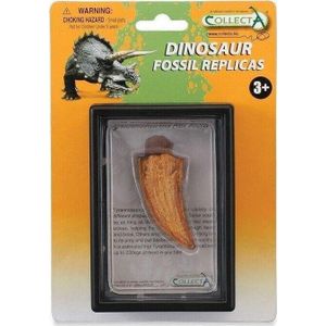 Collecta prehistorie: tand van T-Rex 11,5 cm oranje