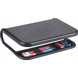 Q-Connect standaard onder monitor , 38x29,5cm, regelbaar wysokości, zwart