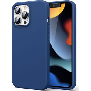 UGREEN Ugreen Protective Silicone Case rubber elastyczne siliconen etui hoes iPhone 13 Pro Max blauw