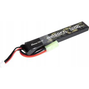 Gens Ace Lipo batterij AIRSOFT GUN 1200mAh 7.4V 2S1P 25C