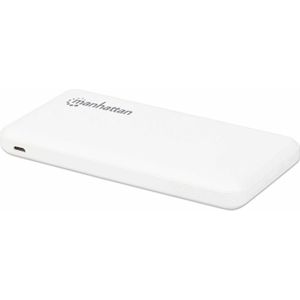 Manhattan 406277 powerbank Lithium-Polymeer (LiPo) 10000 mAh Wit