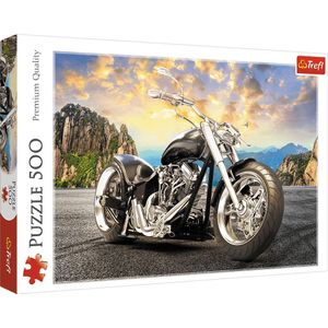 Puzzel met 500 stukjes - Motorfiets (Trefl)