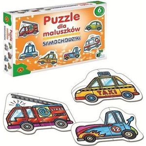 Alexander puzzel voor kleine kinderen - auto's