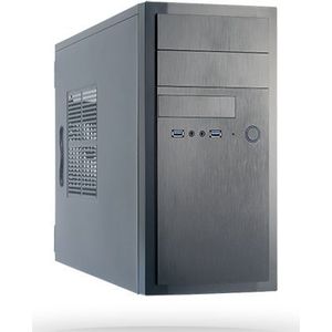 Chieftec HT-01B-350GPB computerbehuizing Midi Tower Zwart 350 W