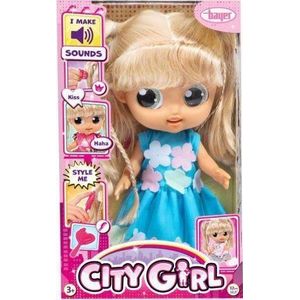 Bayer City Girl pop 31cm met sound 93221AE