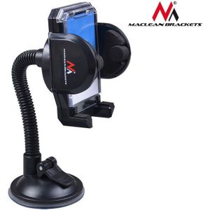 Maclean MC-660 Gooseneck Windscreen In auto Suction Mount Holder Cradle voor Phone