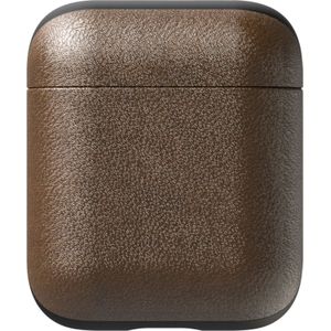 Nomad Airpod Case Leather Rustic bruin