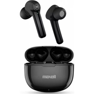 MAXELL Dynamic+ draadloze hoofdtelefoon met oplaadetui Bluetooth zwart