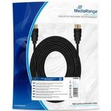 MediaRange HDMI High Speed Ethernet Anschlussk. 10Gibt/s 10m