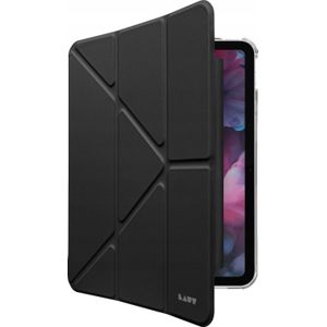 PICOM tablet hoes Laut Huex Folio - behuizing bescherming met handvat na Apple Pencil voor iPad Air 11 inch M2 (2024) (zwart)
