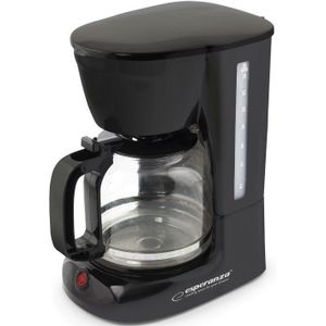 Esperanza Arabica Koffiezetapparaat 950W Glazen Schenkkan 1.8L Ingebouwd Herbruikbaar Filter Druppelstop