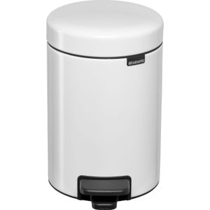 Brabantia pedaalemmer Newicon 3,0 l wit