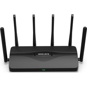 MERCUSYS MR47BE draadloze router 2.5 Gigabit Ethernet Tri-band (2,4 GHz / 5 GHz / 6 GHz) Zwart
