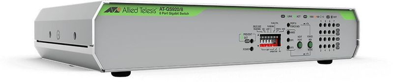 Allied Telesis AT-GS920/8-50 Managed Gigabit Ethernet (10/100/1000) 1U Grijs