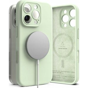 Ringke SILICONE MAGNETIC MAGSAFE IPHONE 16 PRO MAX SOFT MINT
