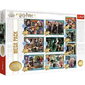 Trefl - Puzzles -  inch10in1 inch - In the world of Harry Potter / Warner Harry Potter
