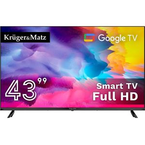 TV LED Kruger & Matz 43&#39, FHD Google TV